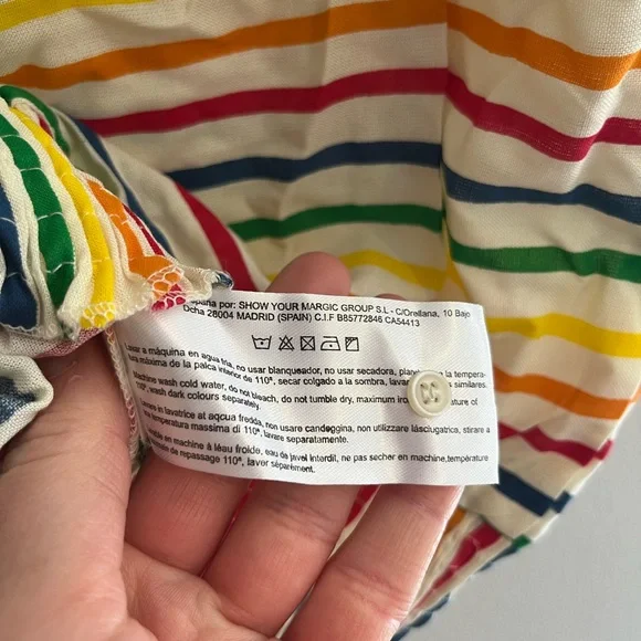 NWT Compania Fantastica Maldives print top size medium - Picture 10 of 11